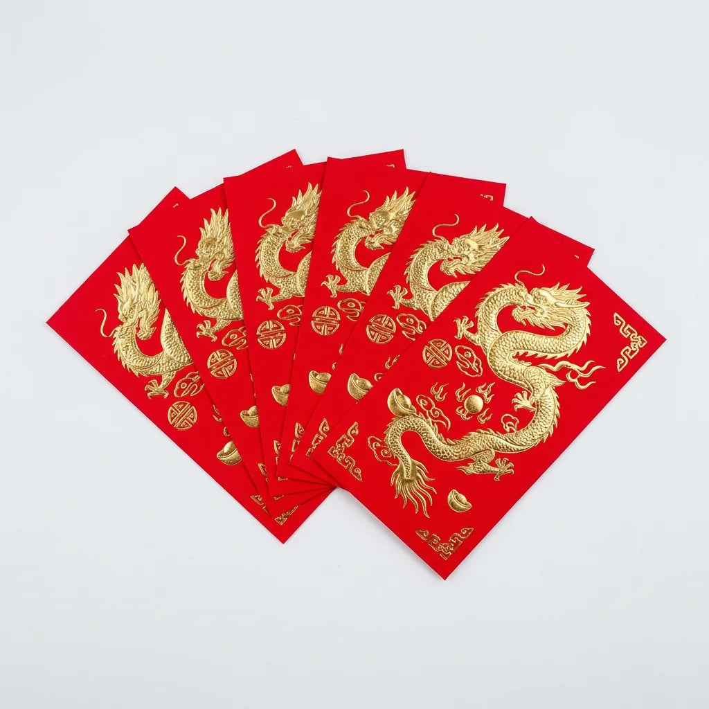 Lucky Dragon Red Envelope Set - OROOT