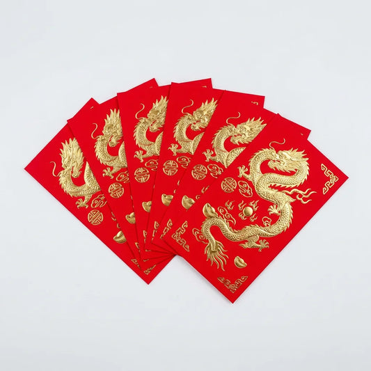 Lucky Dragon Red Envelope Set - OROOT
