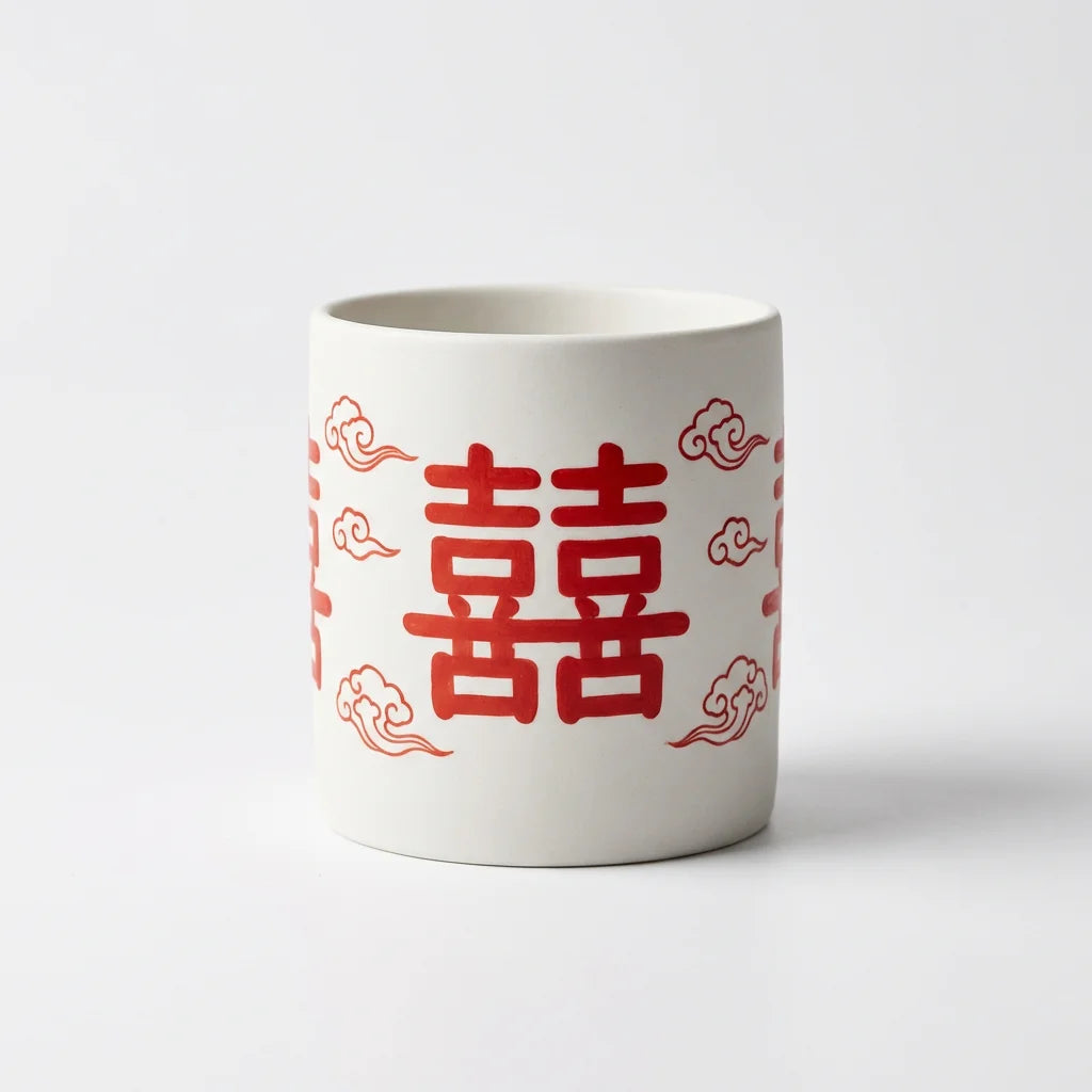 Double Happiness Ceramic Cup - OROOT