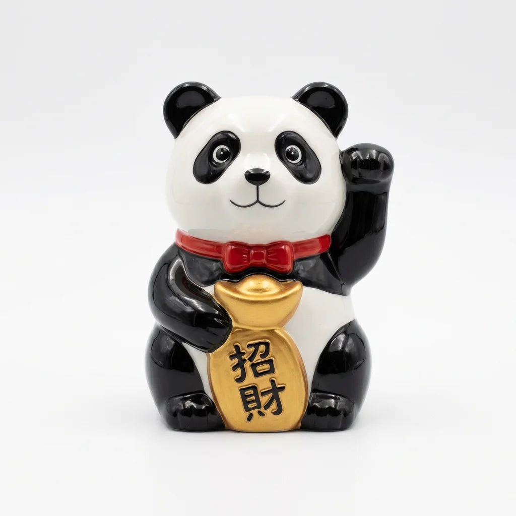 Lucky Panda Fortune Figurine - OROOT